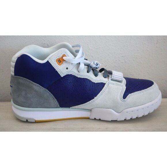 Nike Air FB8886-001 Men's Sz 9.5 Gray/Blue/Silver Trainer 1 Sneakers Shoes - Picture 7 of 12